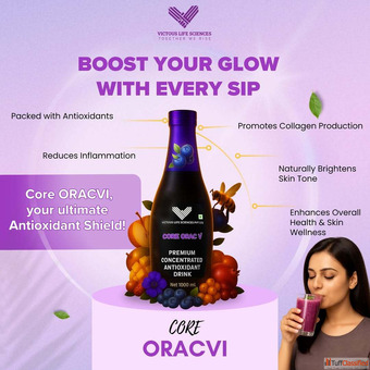 Premium Antioxidant Drink Core Oracvi - Buy Online at Victous Life