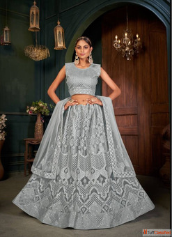 Stunning Grey Lehenga Collection - Diwali 50 Off
