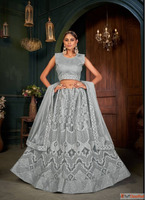 Stunning Grey Lehenga Collection - Diwali 50 Off