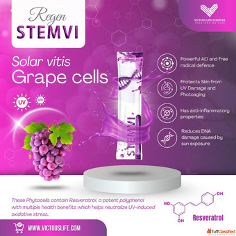 Premium Wellness Supplement Regen Stemvi - Buy Online at Victous Life