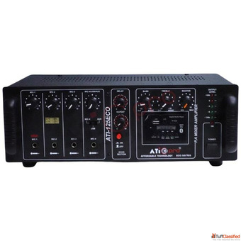Versatile 125 Watt PA Mixer Amplifier with Echo Effect