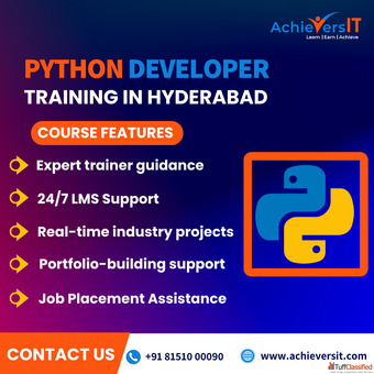 Python Full Stack Course Training in Hyderabad - AchieversIT