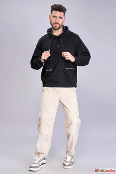 CoreFit Men's Hoodie Classic Comfort Meets Modern Street Style