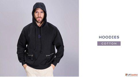 CoreFit Men's Hoodie Classic Comfort Meets Modern Street Style