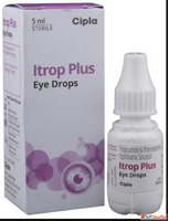 Itrop Plus Eye Drop - Cipla Ltd - Eye examination Eye Drop E...