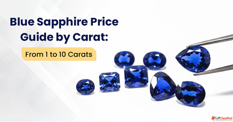 Blue Sapphire Price Guide by Carat