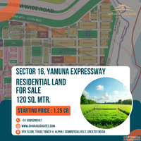 Explore Prime Residential Land at Sector 16 Yamuna Expresswa...