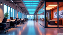 Experienced Commercial Interior Designers in KreateCube Gand...