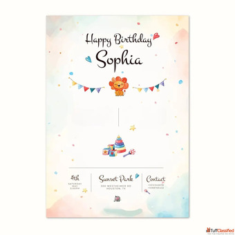Birthday Invitation Cards