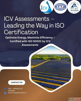 ISO 50001 Certification Solutions - ICV Assessments Makes It Easy