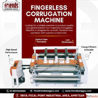 Buy Fingerless Corrugation Machine - Energy Saving Durable