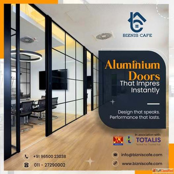 Best Aluminium Sliding Doors Supplier in Delhi