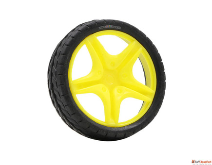 BO Motor Wheels for DIY Robotics Automation Projects MakerBazar.in