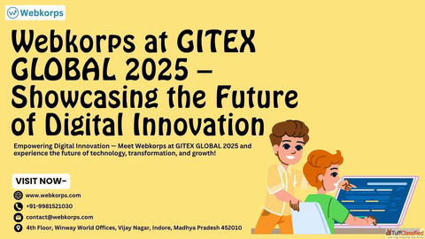 Webkorps at GITEX GLOBAL 2025 - Showcasing the Future of Digital Innovation