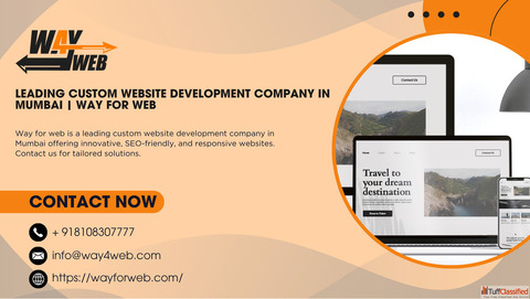 Leading Custom Website Development Company in Mumbai Way for Web