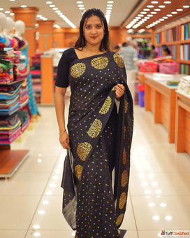 Shop Budget Friendly Sarees Online - Elegant Vichitra Silk Collection at Swapna Weddings