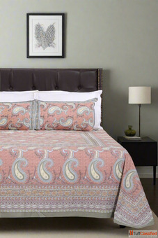 Looking for Comfortable and Stylish Bedsheets Buy Pure Cotton Bedsheets Online