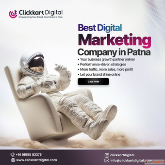 Grow Your Business Locally Beyond at a Digital Marketing Company in Patna with Clickkart.