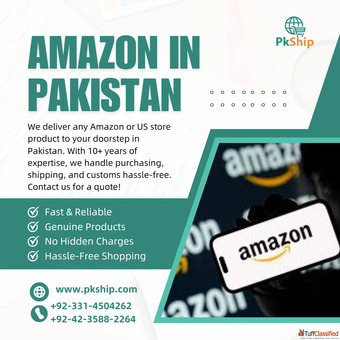 Amazon Shopping Delivery to Pakistan