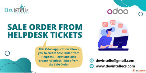 Sale Order from Helpdesk Tickets in Odoo