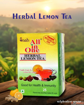 Buy Premium Herbal Lemon Tea Online for a Healthy Lifestyle
