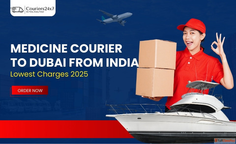 Medicine Courier India to Dubai - Choose Couriers24x7 for Speed Trust