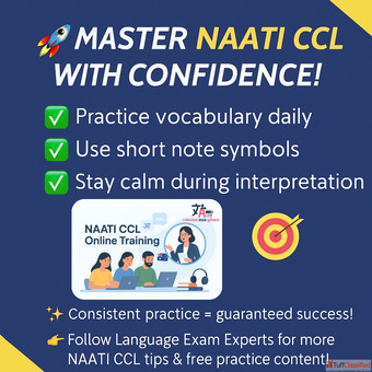 NAATI CCL exam preparation