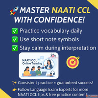 NAATI CCL exam preparation