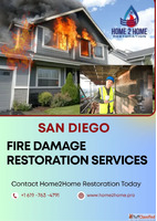 Fire Damage Restoration Services in San Diego Home2Home