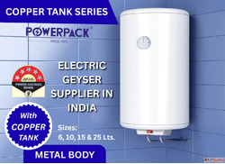 Trusted Electric Geyser Supplier in India - PowerPack Electr...