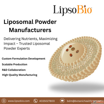Liposomal Powder Manufacturers