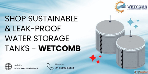 Shop Sustainable Leak-Proof Water Storage Tanks - Wetcomb