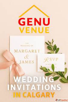 Wedding Invitations in Calgary Elegant Custom Invitation Designs