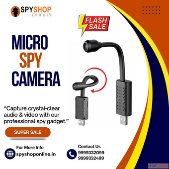Micro Spy Camera Dealer in West Delhi - Best Offers at SpyShopOnline