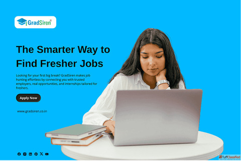 The Smarter way to find Fresher Jobs