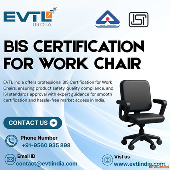 Reliable BIS ISI Certification Services for Work Chairs