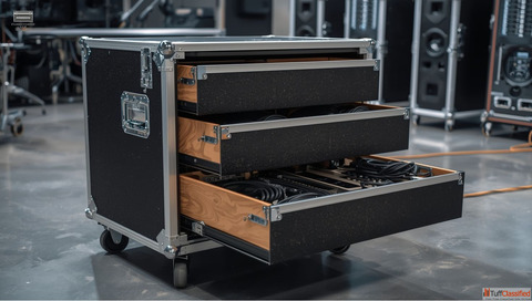 Top Rack Cases with Drawers in India for Safe Equipment Storage Maadhu Flight Case