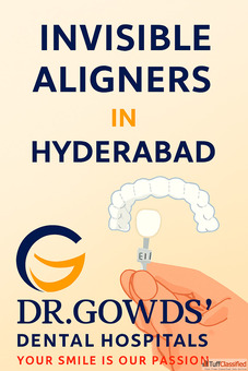 Invisible Aligners in Hyderabad Dr. Gowd Dental Hospitals