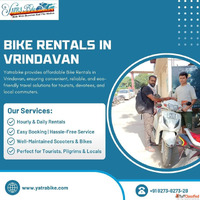 Scooty on Rent in Vrindavan