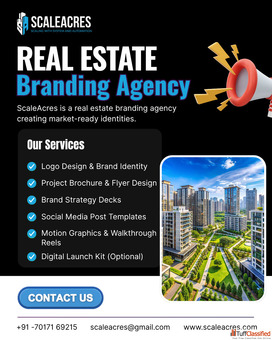 Leading Real Estate Branding Agency - ScaleAcres Promotech