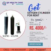 Oxygen Cylinder For Rent