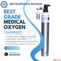 Oxygen Cylinder For Rent and sale QS Healthcare Services