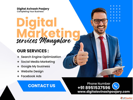 Digital Marketing Services in Mangalore Website Design SEO Social Media Ads by Avinash Poojary