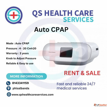 cpap machine for rent sale in Hyderabad - QS Healthcare services