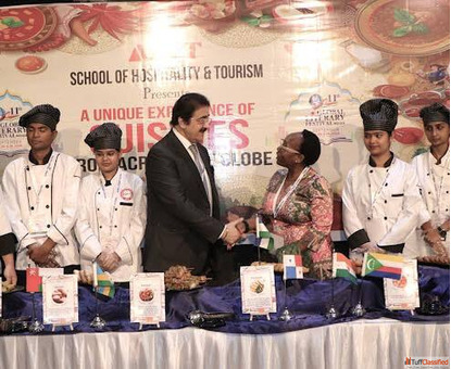 AAFT School of Hospitality and Tourism Showcases Flavors of Lesotho at 11th Global Literary Festival