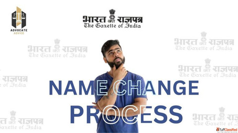 Name Change Process in India - Advocate Advice