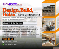 Top-Notch Interior Design Construction Modular Kitchens Spin...