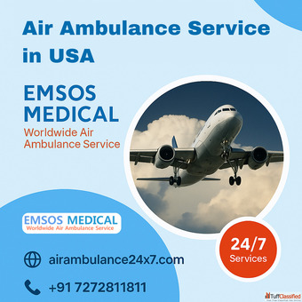 Expert Air Ambulance Service in USA for Emergency Medical Transport