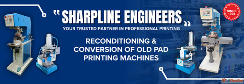 Special Purpose Pad Printing Machine by Sharpline Engineers