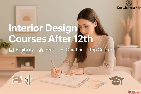 Interior Design Courses After 12th Eligibility Fees and Top Colleges